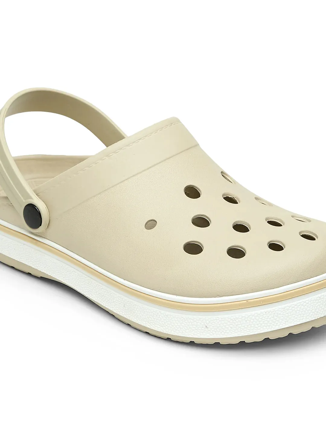 GC-4026 Beige Men's Clogs