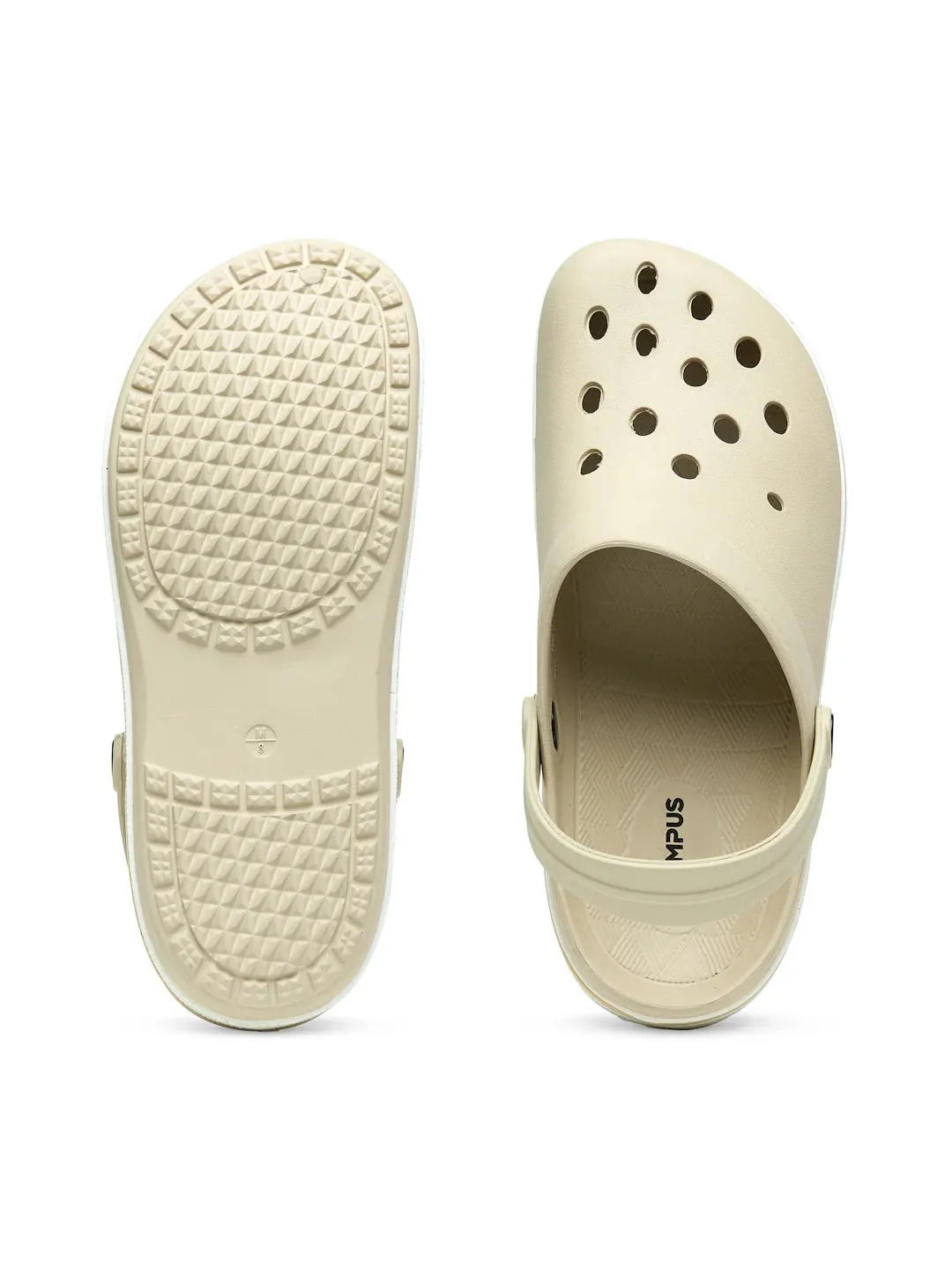 GC-4026 Beige Men's Clogs
