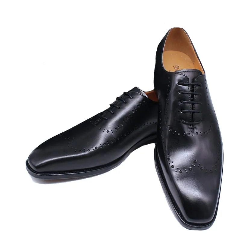 Harvey Oxford Brogue Leather Shoes